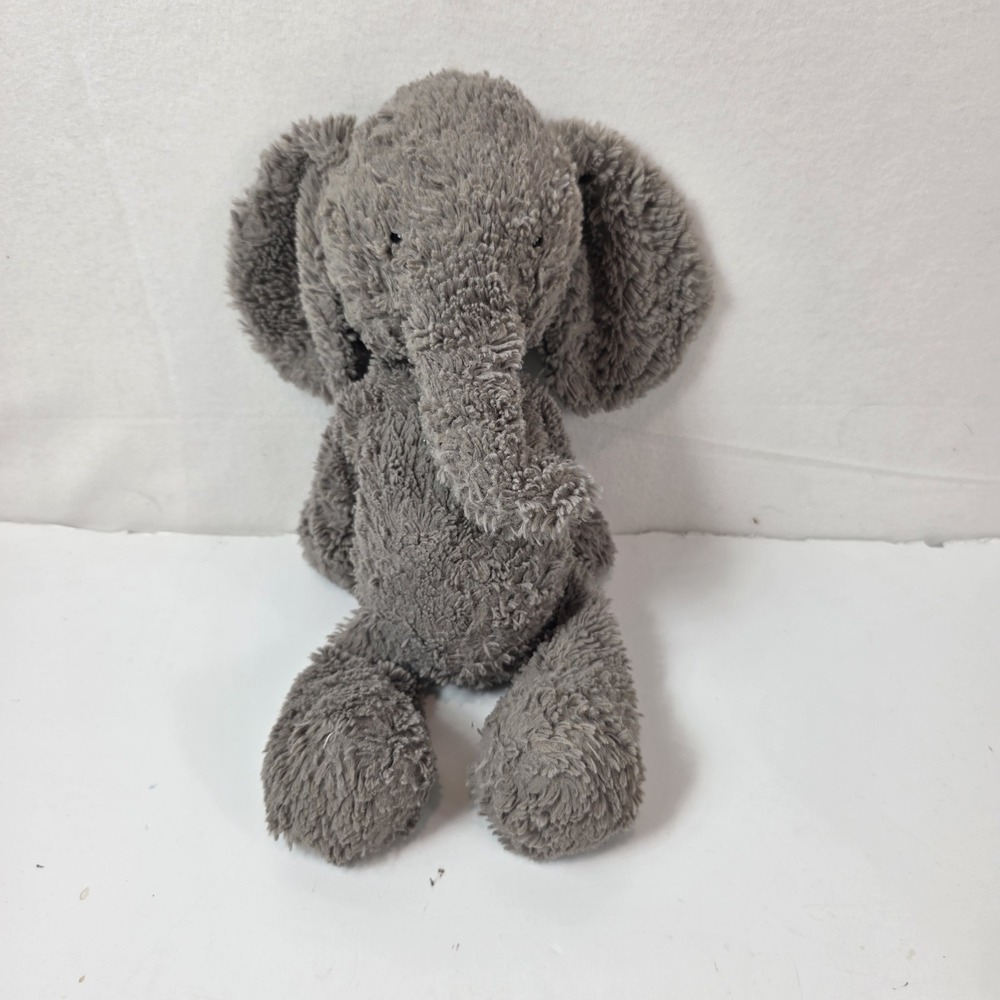 Jellycat MUMBLE Fluffy Gray Brown Elephant plush stuffed animal